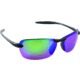 Sea Striker Sea Hawk Sunglasses Black Frame/Grn Mirror Polarized Lenses, 32801