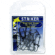 Sea Striker Stainless Duo-Lock Snaps Sz5, 85 lb Test, Black 10Pk, DL5B