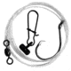 Sea Striker Striped Bass Chunkin Rig 5/0 inline circle hook with sinker slide and swivel, SBC50
