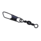 Sea Striker Twisted Barrel Swivel Size 7 w/Safety Snap Black 7 pack, SSTBSSBK-7