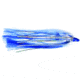 Sea Striker Unrigged Ballyhoo Lure, 1/8 oz Head, Blue/White, SB18-BW