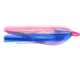 Sea Striker Unrigged Ballyhoo Lure, 3/8 oz Head, Blue/Pink, SB38-BPK