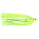 Sea Striker Unrigged Ballyhoo Lure, 3/8 oz Head, Chartreuse, SB38-C