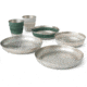 Sea to Summit Detour Stainless Steel Collapsible Dinnerware Set Multi, 2P, 6-Piece, A1325