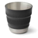 Sea to Summit Detour Stainless Steel Collapsible Mug, Beluga Black, A1321-19
