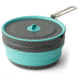 Sea to Summit Frontier UL Collapsible Pouring Pot, Aqua AquaSea Blue, A1229