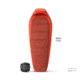 Sea to Summit Hamelin Synthetic 30F/-1C Sleeping Bag, Regular, Picante Red, Regular, S4140