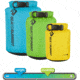 Sea to Summit Lightweight 70D Dry Sack 3-Piece Set, Blue/Green/Yellow, 4 Liter, 8 Liter, 13 Liter, 276