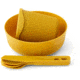Sea to Summit Passage Dinnerware Set, 1P, 6 Piece, Arrowwood Yellow, A1350-50