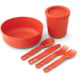 Sea to Summit Passage Dinnerware Set, 1P, 6 Piece, Spicy Orange, A1350-22