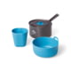 Sea to Summit Frontier Ultralight Pot Cook Set, 1.2L, Assorted, 3 Piece, 114901