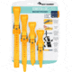 Sea to Summit Stretch-Loc TPU Straps Set, 4 Pack, Yellow, All Sizes x 20mm, 856-50