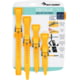 Sea to Summit Stretch-Loc TPU Straps Set, 4 Pack, Yellow, All Sizes x 20mm, 856-50
