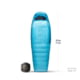 Sea to Summit Trek Down 15F/-9C Sleeping Bag - Women's, Regular, Blue Atoll, Regular, S3023