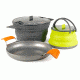 Sea to Summit X-SET 32: X-Pot 2.8L + X-Kettle 1.3L + X- Pan