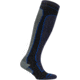 Mid Weight Knee Length Sock - Mens-Grey/Black-X-Large