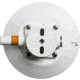 SeaSucker 6in SeaSucker Mount, White, VM1002W