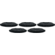 SeaSucker Replacement Vacuum Pad Oval, 5 Pack, Black, CX2010B