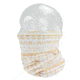 Seirus Litewave50 Neck-Up Unisex, Cosmos-White/Rust, One Size, 2282.0.1800