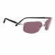 Serengeti Palladio Sunglasses - Shiny Gunmetal Frame, Polar PhD Sedona Lenses 7570