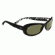 Serengeti Bella Sunglasses - Shiny Black Zebra Frame, 555nm Lenses 7628
