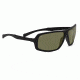 Serengeti Alassio Sunglasses, Satin Black Frame, Polarized 555nm Lens, 8099