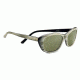 Serengeti Bagheria Sunglasses - Creme Stripe Black Frame and Polarized 555nm Lens 7788