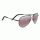 Serengeti Carrara Sunglasses, Satin Black, Polarized Sedona Bi Mirror, 8454