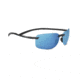 Serengeti Ceriale Sunglasses, Matte Black, Polarized 555NM Blue, 8814