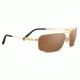 Serengeti Dante, Polarized Drivers Gold, Rectangle, Unisex, Shiny Bold Gold, Medium/Large 8566
