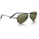 Serengeti Aviator Sunglasses, Small - Gunmetal Frame, 555nm Polarized Lens 7094