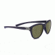 Serengeti Elba Sunglasses,Sanded Black Glitter Frame,Polarized 555nm Round Lens 8331