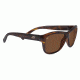 Serengeti Gabriella Sunglasses, Shiny Dark Tortoise, Polarized Drivers Gold 8433