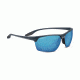 Serengeti Linosa Sunglasses, Sanded Dark Gray, Polar PhD 555nm Blue, 8507