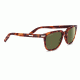 Serengeti Mattia Sunglasses,Butter Rum Tortoise Frame,Polarized 555nm Square Lens 8473
