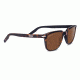 Serengeti Mattia Sunglasses,Shiny Dark Tortoise/Black Frame,Polarized Drivers Square Lens 8472