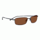 Serengeti Modena Sunglasses - Gunmetal w/ Denim Tannery Frame, Drivers Polarized Lenses 7548