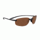 Serengeti Nuvino Sunglasses, Shiny Black Frame, Drivers Lens