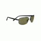 Serengeti Palladio Sunglasses - Satin Black Frame, Polar PhD 555nm Lenses 7567