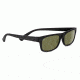 Serengeti Rapallo Sunglasses, Satin Black, Polarized 555nm 8365
