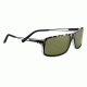 Serengeti Rivoli Sunglasses - Satin Black Tortoise Frame and Polarized 555nm Lens 7766