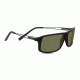 Serengeti Rivoli Sunglasses, Touring Shiny/Matte Black Frame, Polarized 555nm 7916