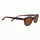 Serengeti Serena Sunglasses - Burnt Almond Frame and Polarized Drivers Lens 7780