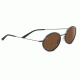 Serengeti Sirolo Sunglasses, Shiny Black Frame, Polarized Drivers Lens, 8103