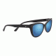 Serengeti Sophia Sunglasses, Shiny Black Frame, Polarized 555nm Blue  Lens, 8280