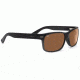 Serengeti Fontana Sunglasses 7378, Shiny Black Frame, Polarized 555nm Lens