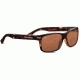 Serengeti Fontana Sunglasses, Dark Tortoise Frame, Polarized Drivers Lens 7379