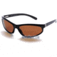Serengeti Turro Sunglasses - Drivers Polarized Lens, Shiny Black Frame 6814