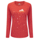 Shed, Mountain Equipment Crystalline Long Sleeve Tee - Womens, Lava, 12, ME-001839-1128-12-DEMO