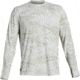 SHED, Under Armour Iso Chill Shorebreak Camo Crew Shirt - Mens, Onyx White, Large, 1341816-112-L